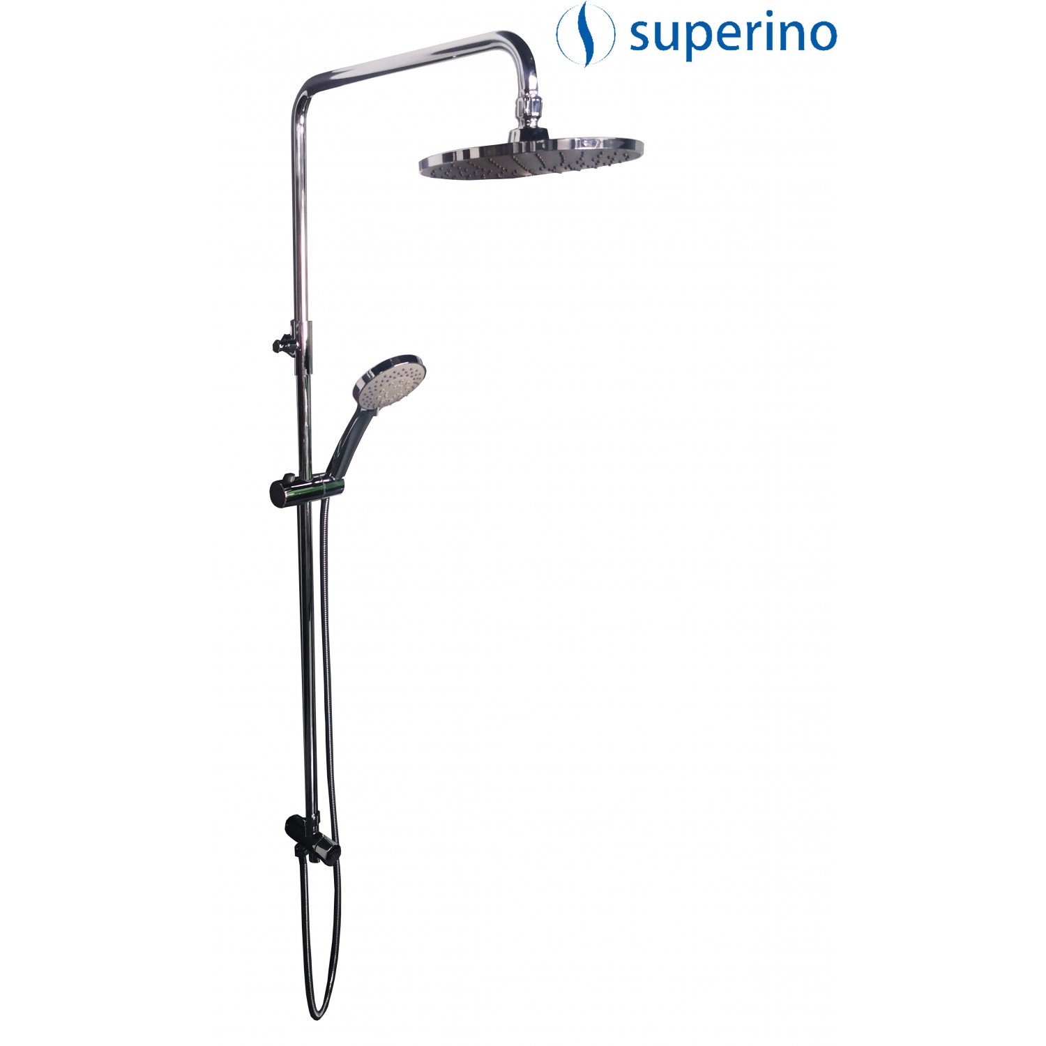 SAM HENG SUPERINO BATHROOM EXPOSED INLET RAIN SHOWER SET STAINLESS